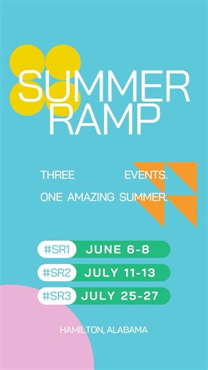 Space is filling quickly for our Summer Ramp conferences! Don’t forget to secure your spot!! Visit http://theramp.org/summer-ramp to register! ☀️ | The Ramp