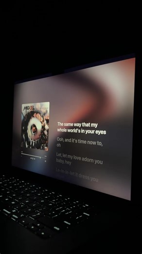 Adorn by Miguel - Lyrics Video