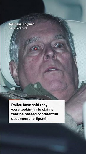 King Charles' brother Andrew leaves police station after arrest