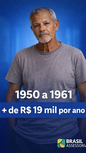 Brasil Assessoria Previdenciária on Instagram: "Você que nasceu entre 1950 e 1961 pode ter direito a mais de R$ 19 mil por ano, mesmo sem nunca ter contribuído para o INSS. Muita gente trabalhou a vida inteira: • como dona de casa • em serviço braçal • fazendo bicos • ou contribuiu por pouco tempo e não conseguiu fechar 15 anos E cresceu achando que não tinha direito a nada. Mas existe um benefício assistencial garantido por lei, chamado BPC (Benefício de Prestação Continuada), previsto na Lei n