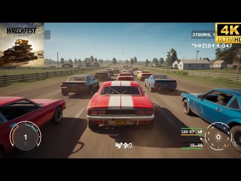 Wreckfest gameplay part 1 iOS gameplay_4k-60 fps ultra graphics