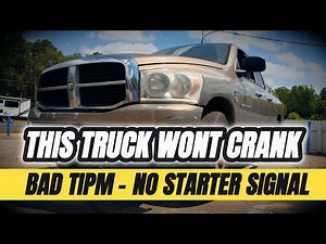 Dodge TIPM Failure - No Starter Signal, No Crank!
