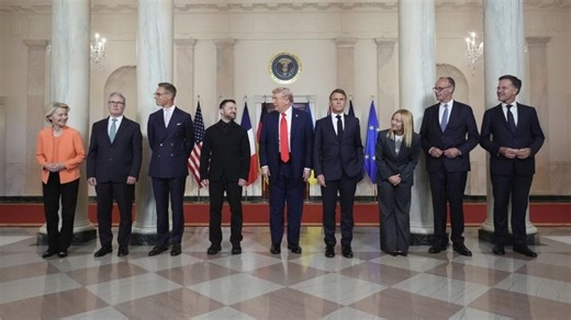 What European leaders said about Trump at the White House meeting