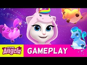 🦄 Unicorn Mini-Game 🦄 in My Talking Angela (NEW UPDATE)