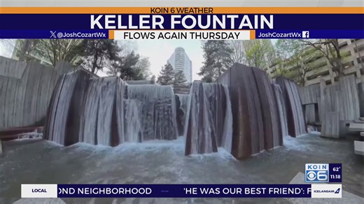 Keller Fountain marks spring in Portland