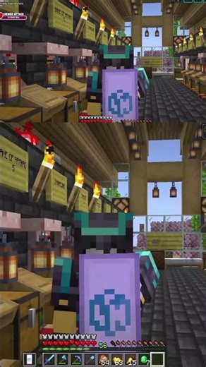 Adding Banner To Shield | minecraft 1.21+ | #cxa_gamer on #Twitch