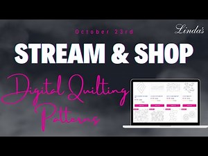 Discover Digital Patterns for Quilting: Exclusive Discounts & Giveaways! | Stream & Shop Live