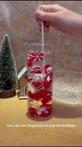 2-Set of 139Pcs Christmas Vase Filler, White and Red Candy Cane Decor, ClassicGreen Set Christmas Floating Vase Fillers for Home Table Centerpieces Decorations (2pcs Classic Red White Set)