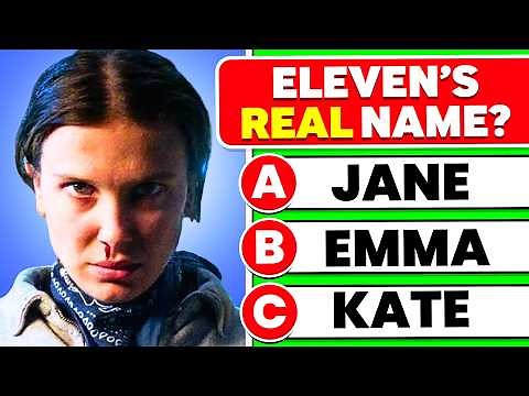 The Ultimate Stranger Things Quiz 🚴‍♂️🧇 | Season 1-5 | Are You a Real Stranger Things Fan?