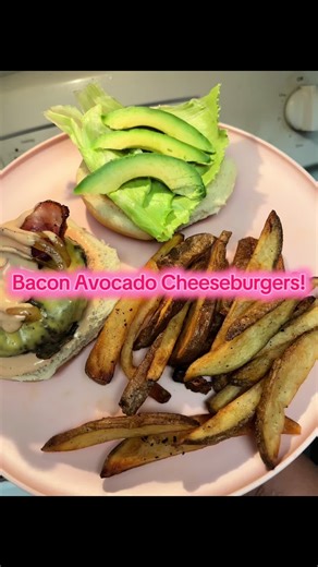 Delicious Bacon Avocado Cheeseburgers Recipe