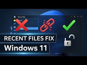 Show Recent Files in File Explorer Recent Files Not Showing in Quick Access Windows 11