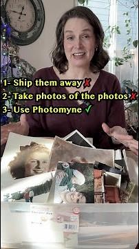 Skip the scanner. Use Photomyne. 📱
