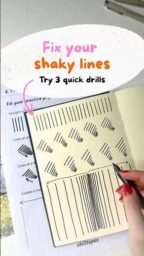 3 Line Control Exercises to Fix Shaky Lines