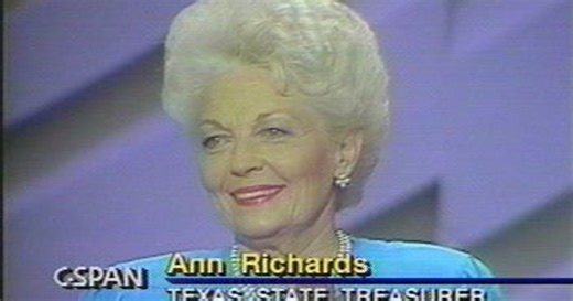 Ann Richards 1988 Democratic National Convention Keynote Address