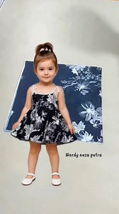 children's dress design model inspiration ✂️✂️ #design #han #pattern #fashion #style #moda #tailor #gamis #sewing #jahit #dikiş #tutorial #inspiration #inspirasi #ideas #creative #dress #celana #rok #model #diy #trend #hobby #creator #AI #editing #edit | Wardy Anza Putra
