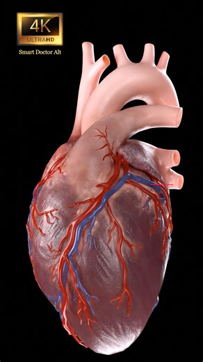 4K Close Up of a Beating Heart | (Full) 🫀 . . The human heart is a vital organ that pumps blood throughout the body, supplying oxygen and nutrients while removing carbon dioxide and waste products. Here are some key points about the human heart: Anatomy: The heart has four chambers: two upper atria and two lower ventricles. The right side pumps deoxygenated blood to the lungs, while the left side pumps oxygenated blood to the rest of the body. Valves: There are four main valves (tricuspid, pulm