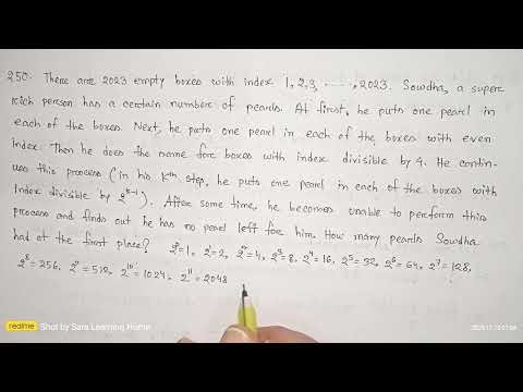 250. Number Theory | BDMO - 2023 | Bangladesh Math Olympiad Question Solutions | 01612-011182