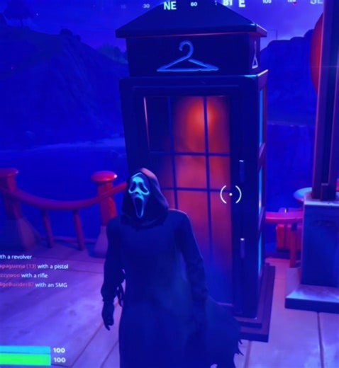 Ghost Face Joins the Battle Bus in Fortnite