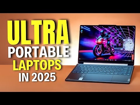 Top 10 Ultra-Portable Laptops for Travelers in 2025 | Best Lightweight Laptops Reviewed
