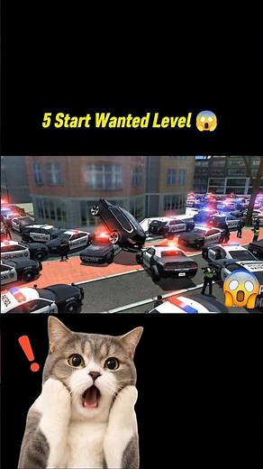 5 Star Wanted Level 😱 | car simulator 2 new update gameplay | #carsimulator2 #shorts