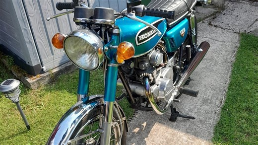 1973 Honda CB 175 Blue Manual, 5 speed in Woodley, United...