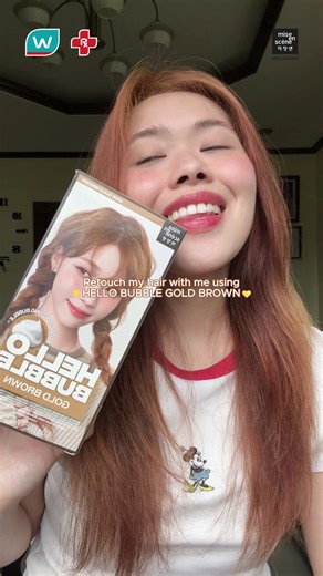 If you haven’t heard about HELLO BUBBLE yet, you’re missing out. Korea’s hottest GOLD BROWN hair trend is here to steal the spotlight, and the best part? It’s a bubble type dye with NO AMMONIA and NO PPD, so it’s super gentle ✨💛 ✨ EXCLUSIVELY AVAILABLE at select Watsons stores, Watsons Online, Watsons official stores on LazMall💜 and Shopee Mall🧡 Hair Color Simulation or Tiktok Hair Filter? Scan the QR and find your perfect Hello Bubble shade! #miseenscene #miseensceneph #hellobubble #WatsonsP