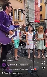 1M views · 20K reactions | #LeWinnerDuJour : Hier soir, c'était la fête de la musique partout en France et Lyon a eu le droit a une belle surprise ! Oui, la ville et notamment la MJC a eu la chance d'offrir un concert de M, oui Matthieu Chedid - M - en personne pour un moment incroyable et inoubliable  | Le Double Expresso RTL2 | Facebook
