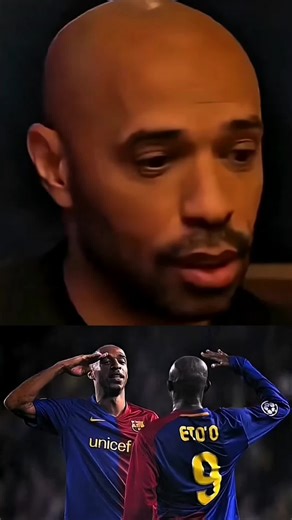 When Thierry Henry Realized This Is FC Barcelona 😳🔥 (Thanks to Xavi!) The moment Thierry Henry knew he joined something DIFFERENT 🤯 On his first time stepping onto the pitch with Samuel Eto'o, Henry noticed a massive message in the stands and couldn’t believe it… “How is this even possible?” 😳 But then, Xavi overheard him — and instantly made it clear: this is FC Barcelona. Different mentality. Different standards. Different world. 🔵🔴 That’s when Henry truly understood — this club isn’t ju