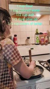 Homemade Play-Doh (Aromatherapy)