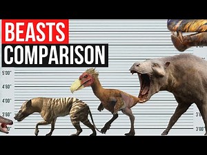 Scariest Prehistoric Beasts Size Comparison | Episode 1