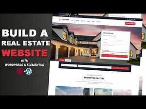 How to Build a Real Estate Website with WordPress & Elementor 2025 | Step-by-Step Tutorial