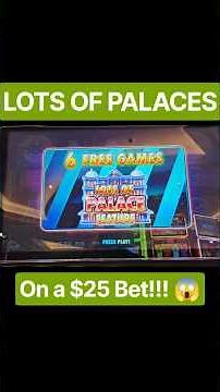 Lots of Palaces on My LAST Spin in Vegas! MASSIVE HANDPAY!