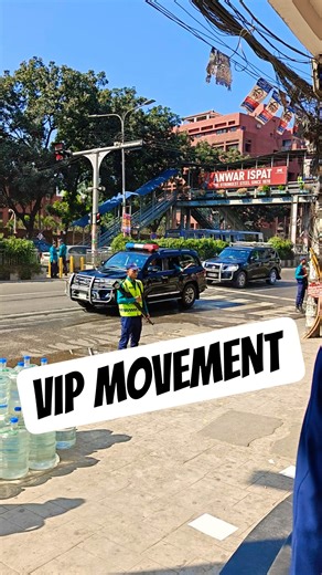 Chief Advisor Yunus's VIP Motorcade | High Security Protocol on Dhaka Streets