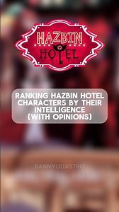 Ranking Hazbin Hotel Characters By Their Intelligence ( With Opinions) | Hazbin Hotel |