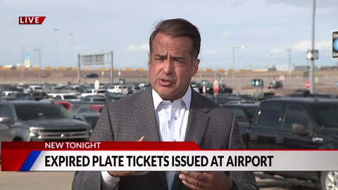 Over 1,600 tickets issued at DIA for expired license plates