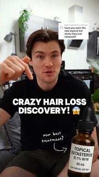 New study shows topical dutasteride beats oral finasteride! 😮