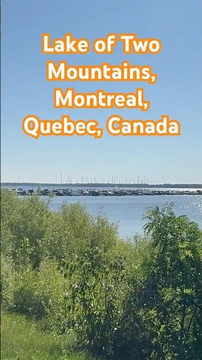 Lake of Two Mountains, Montreal, Quebec, Canada