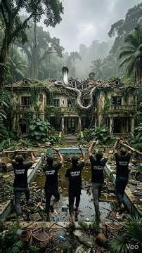 Abandoned Jungle Mansion With Snake Transformed Into Luxury Pool House | Crafted Luxury