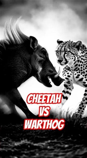 Cheetah VS Warthog