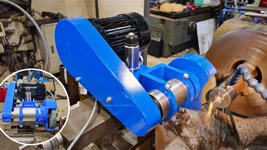 Testing the Vevor VFD on our tool post grinder