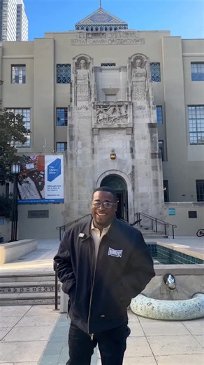 Homeboy Industries education department took a trip down to the @lapubliclibrary ♥️📚 Our students got to explore this beautiful library and learn all about the history of the building. They expanded their knowledge on all of the incredible resources they have to offer. AND we got a few new library card owners 🤩 Reading is knowledge, and knowledge is power. Homies ♥️ the library! #HomeboyIndustries #homeboyjoy #lapl #readingismagic | Homeboy Industries