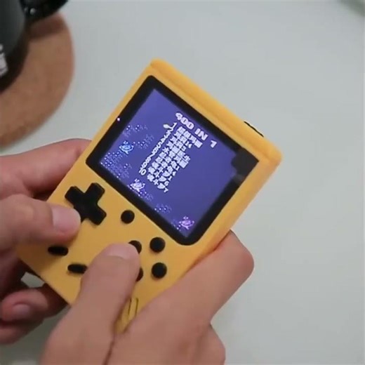 Mini console de jeu vidéo portable rétro pour enfants, lecteur de je