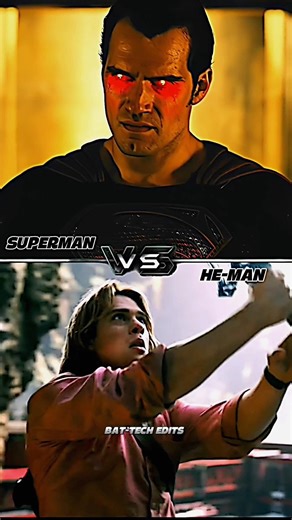 SUPERMAN VS HE-MAN #dc #dceu #dcuniverse #superman #heman #masteroftheuniverse #shorts #ytshorts #vs