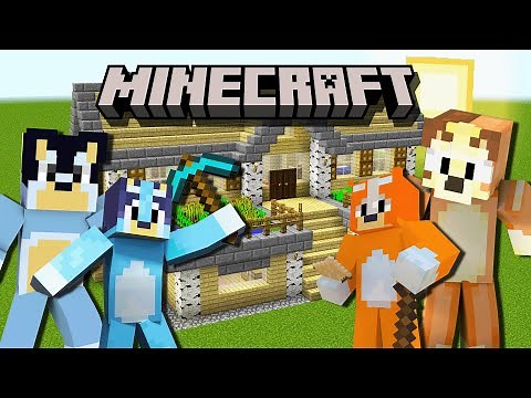 Bluey Play Minecraft with all Family 4