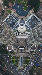 Petronas Twin Towers: Drone views of Kuala Lumpur's skyscrapers