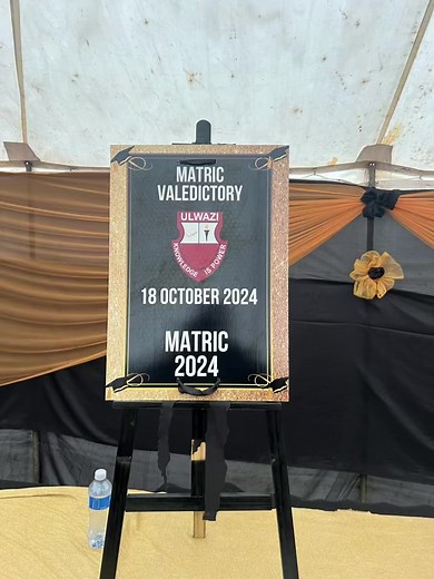 Ulwazi High Matric Valedictory Service 2024