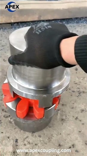 Custom flexible coupling apexcoupling #powertransmission #flexiblecoupling #jawcoupling