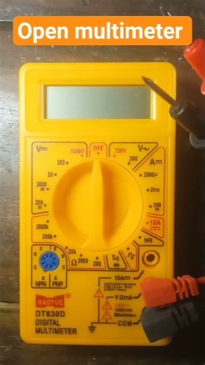 What is inside a multimeter?#experiment #diy