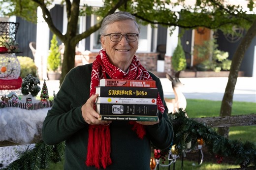 Bill Gates’ holiday book picks are 5 all-time favorites; look for them in 100 Little Free Libraries