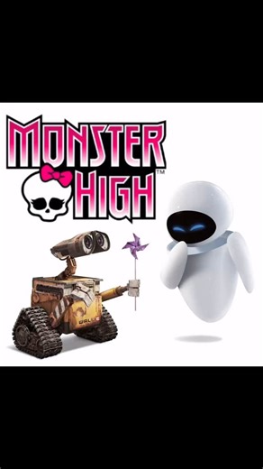 Miss Mistspirit on Instagram: "WALL-E & EVE: A Love Beyond Programming WALL-E and EVE may be built differently, but their bond is undeniable. WALL-E is a sentimental collector, fascinated by the past, while EVE is sleek, efficient, and always focused on her mission. At first, she finds his curiosity puzzling, but over time, she learns to appreciate his way of seeing the world. He teaches her the beauty in the little things, and she shows him the excitement of discovery. At Monster High, WALL-E s